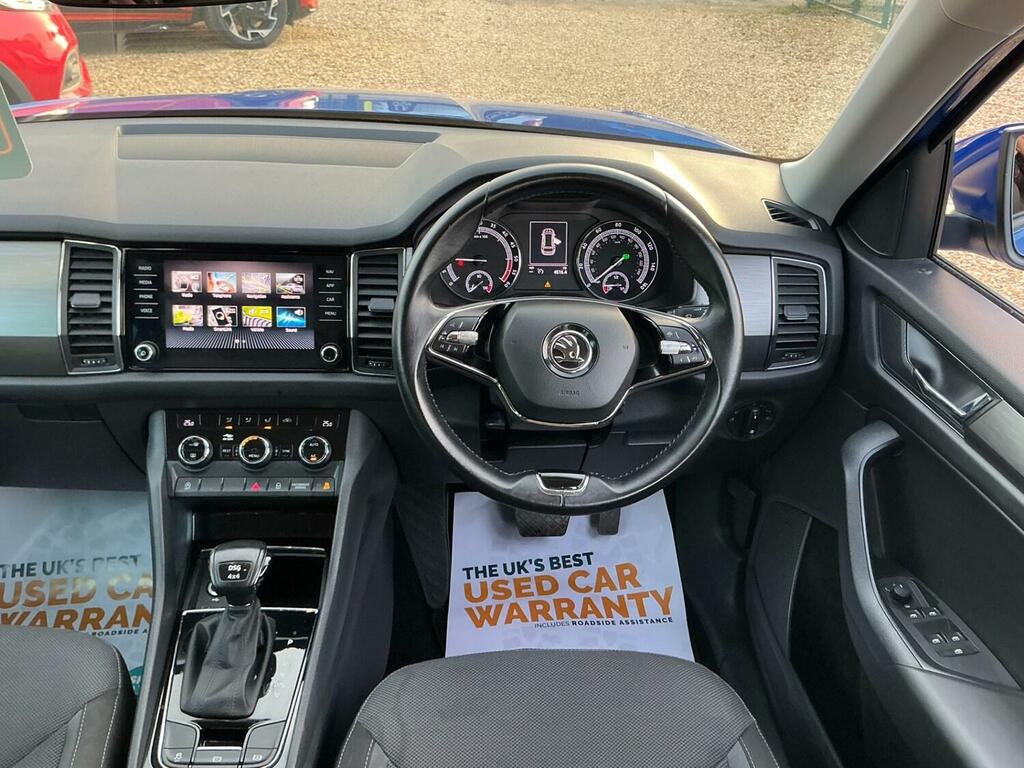 Skoda Kodiaq 2.0 Tdi Se 4X4 7 Seat AK70FSL Blue #4