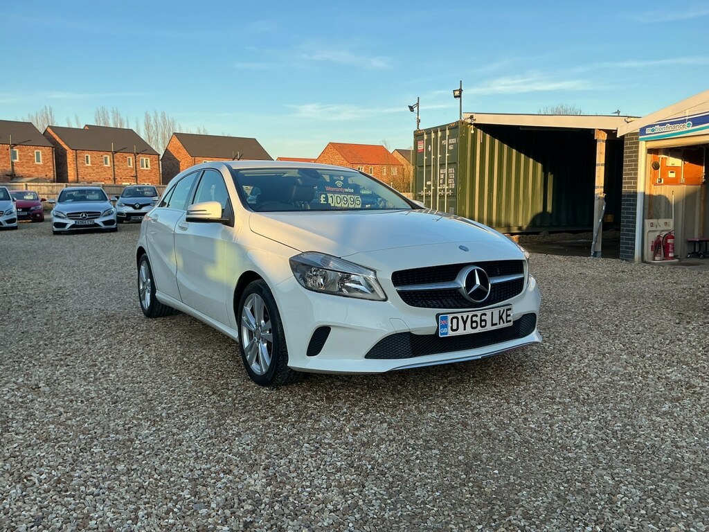 Mercedes-Benz A Class A180d Sport White