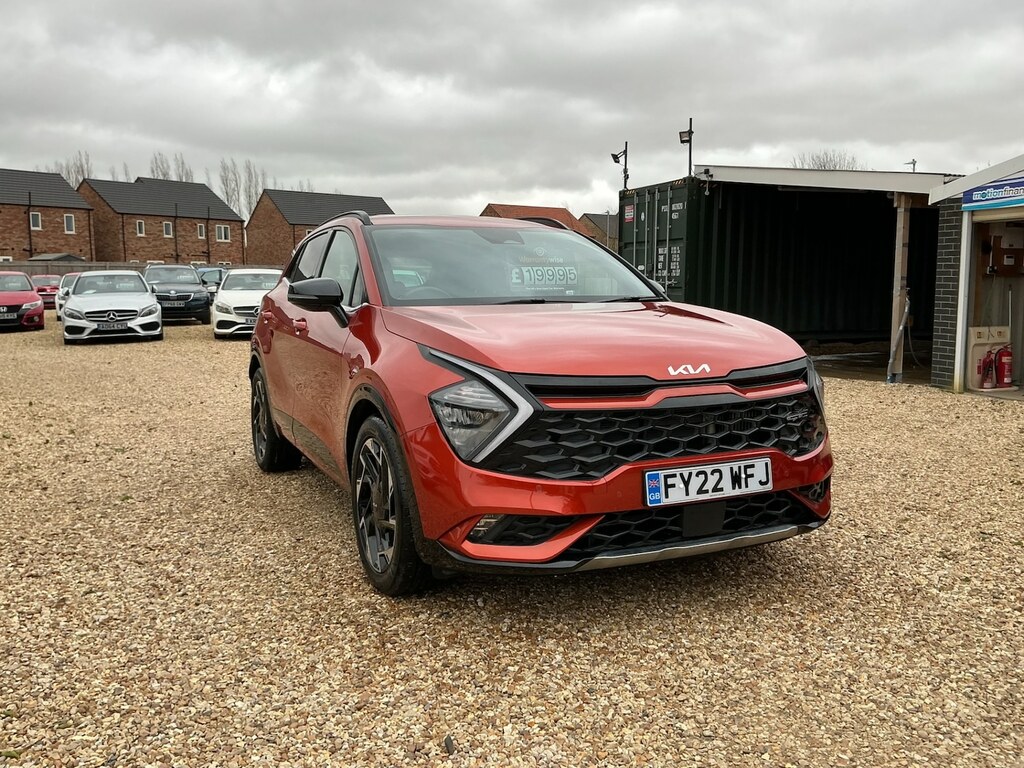 Kia Sportage 1.6T Gdi Isg Gt-line Orange