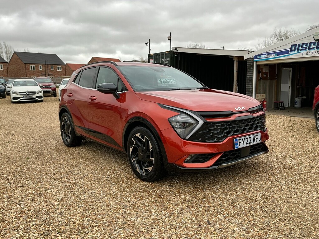 Kia Sportage 1.6T Gdi Isg Gt-line FY22WFJ Orange #2