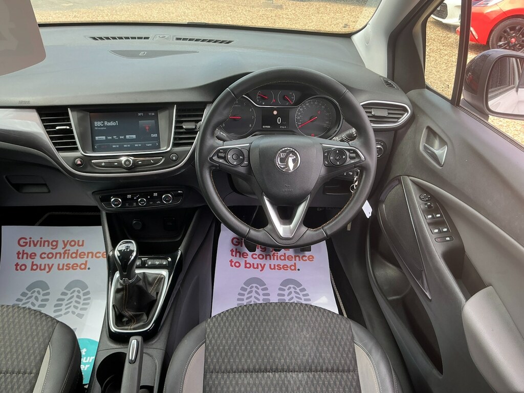 Vauxhall Crossland X 1.2 83 Elite DN69HHC White #4
