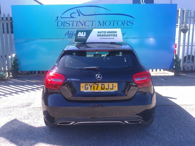 Mercedes-Benz A Class A180d Sport Hatchback GY17DJJ Black #5