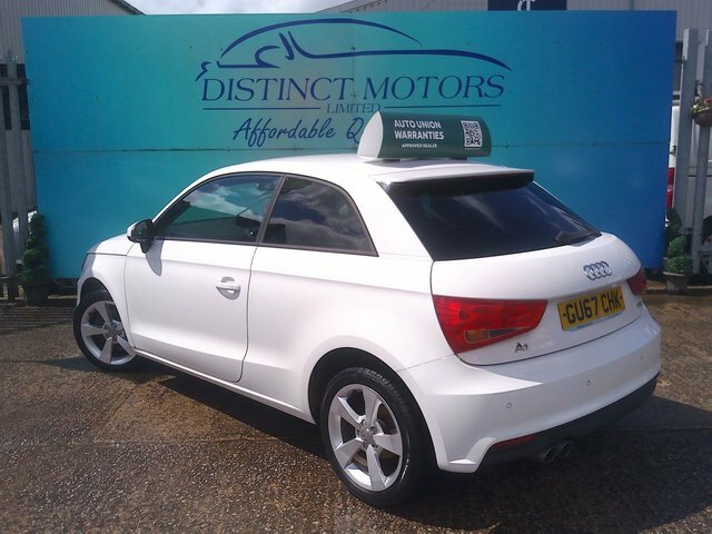 Audi A1 Tfsi Sport Hatchback GU67CHK White #4