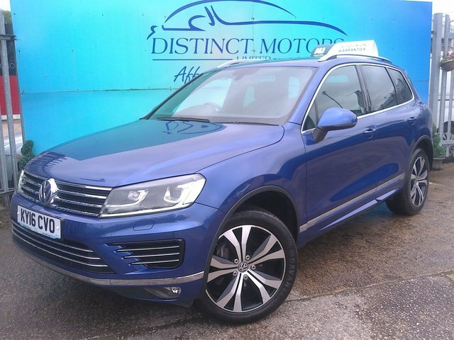 Volkswagen Touareg Tdi V6 Bluemotion Tech Blue #3