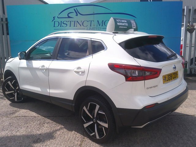 Nissan Qashqai Dci Tekna Suv MJ68CDY White #4