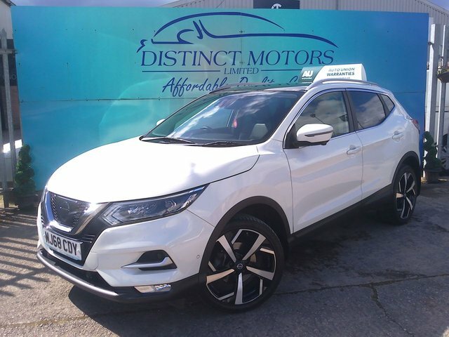 Nissan Qashqai Dci Tekna Suv MJ68CDY White #3