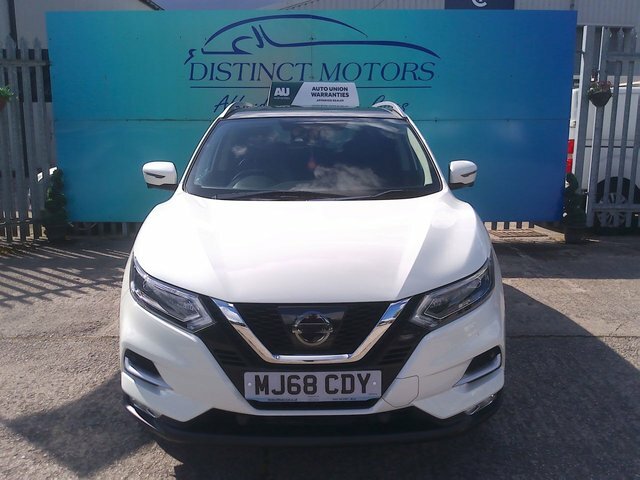 Nissan Qashqai Dci Tekna Suv MJ68CDY White #2