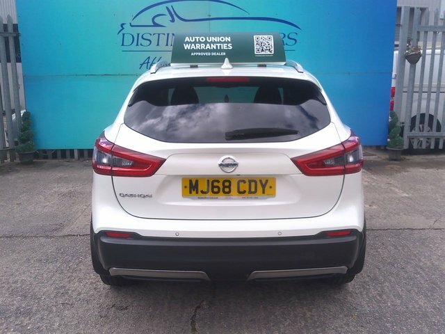 Nissan Qashqai Dci Tekna Suv MJ68CDY White #5