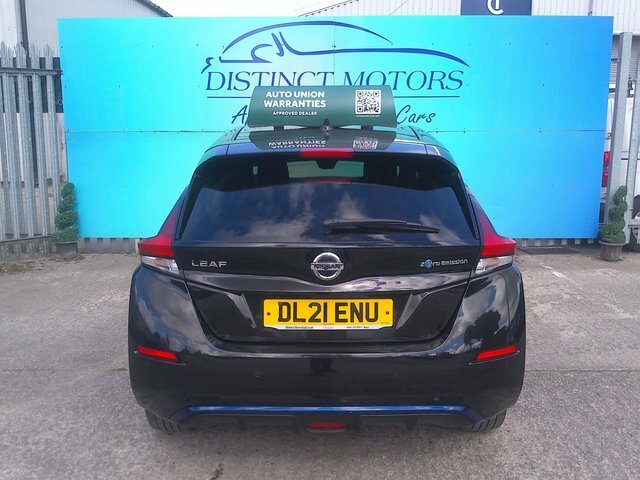 Nissan Leaf E Tekna Hatchback DL21ENU Black #5