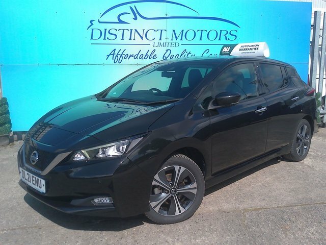 Nissan Leaf E Tekna Hatchback DL21ENU Black #3