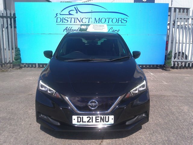 Nissan Leaf E Tekna Hatchback DL21ENU Black #2