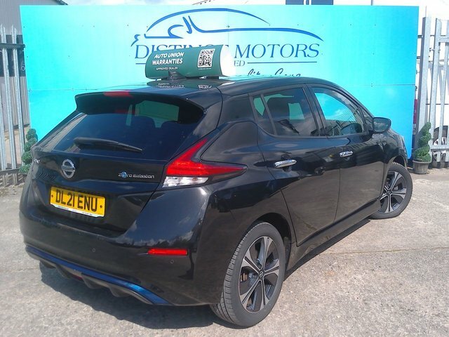 Nissan Leaf E Tekna Hatchback DL21ENU Black #6