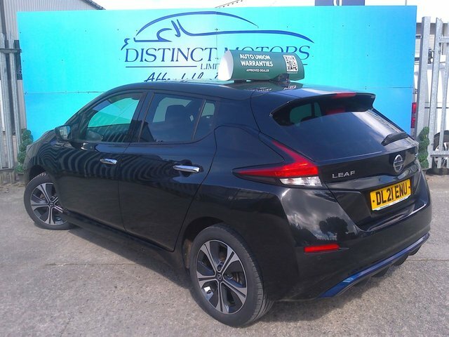 Nissan Leaf E Tekna Hatchback DL21ENU Black #4