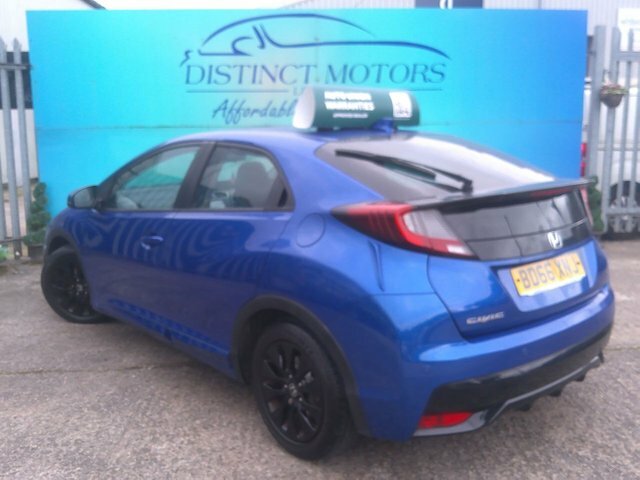 Honda Civic I-dtec Se Plus Navi BD66XNJ Blue #6