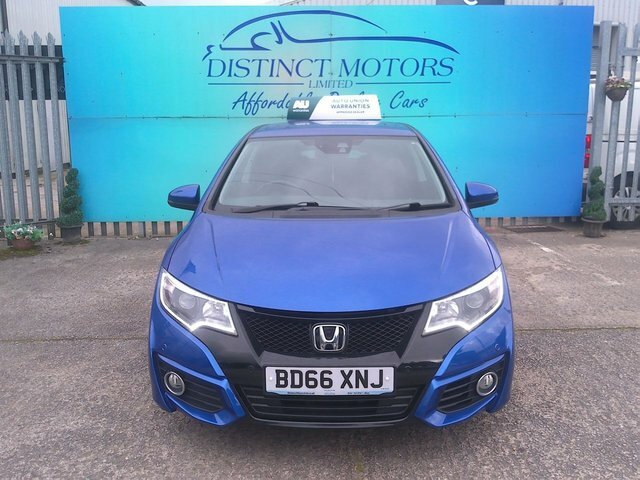 Honda Civic I-dtec Se Plus Navi BD66XNJ Blue #2