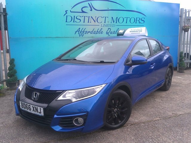 Honda Civic I-dtec Se Plus Navi BD66XNJ Blue #3