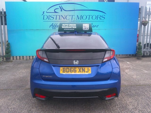 Honda Civic I-dtec Se Plus Navi BD66XNJ Blue #5