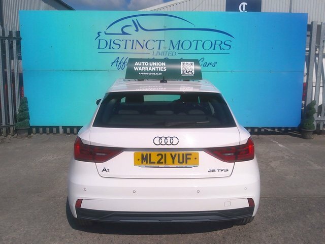Audi A1 Tfsi 25 Sport Sportback ML21YUF White #5