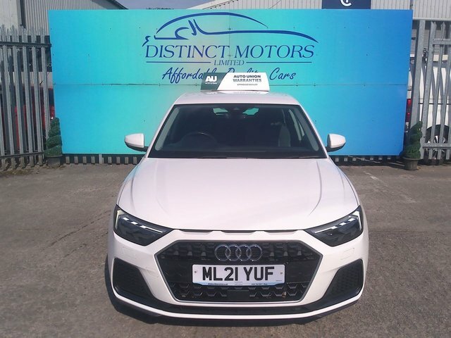 Audi A1 Tfsi 25 Sport Sportback ML21YUF White #2