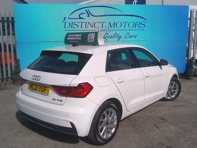Audi A1 Tfsi 25 Sport Sportback ML21YUF White #4