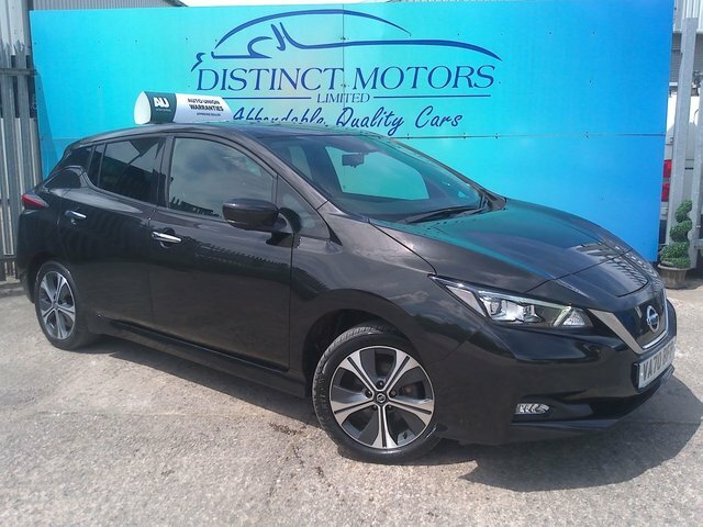 Nissan Leaf E Tekna Hatchback Black