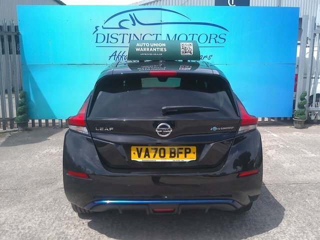 Nissan Leaf E Tekna Hatchback Black #5