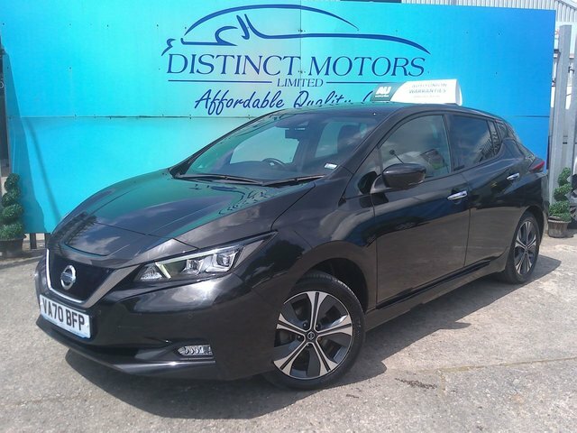 Nissan Leaf E Tekna Hatchback Black #3