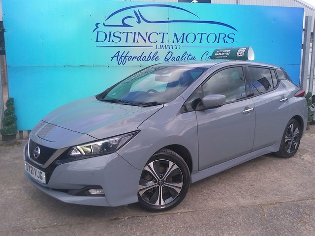 Nissan Leaf N-connecta Hatchback Grey #3