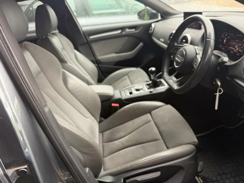 Audi A3 Hatchback 2.0 Tdi Black Edition Sportback Euro 6 GY18HCN Grey #6