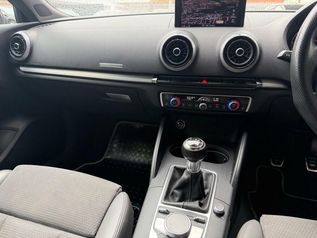 Audi A3 Hatchback 2.0 Tdi Black Edition Sportback Euro 6 GY18HCN Grey #5