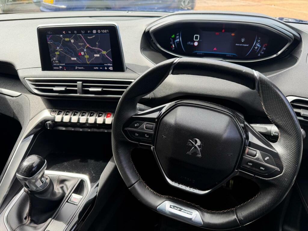 Peugeot 3008 1.6 Bluehdi Gt Line Euro 6 Ss Blue #2