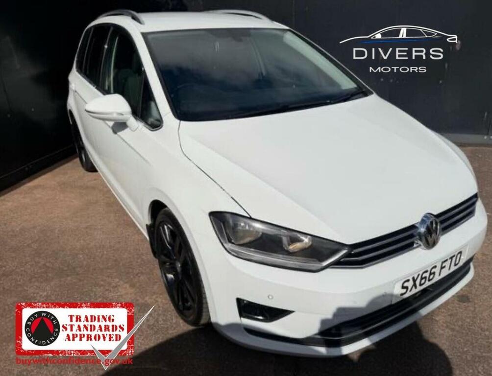Volkswagen Golf SV Mpv 2.0 Tdi Bluemotion Tech Gt Euro 6 Ss 2 White
