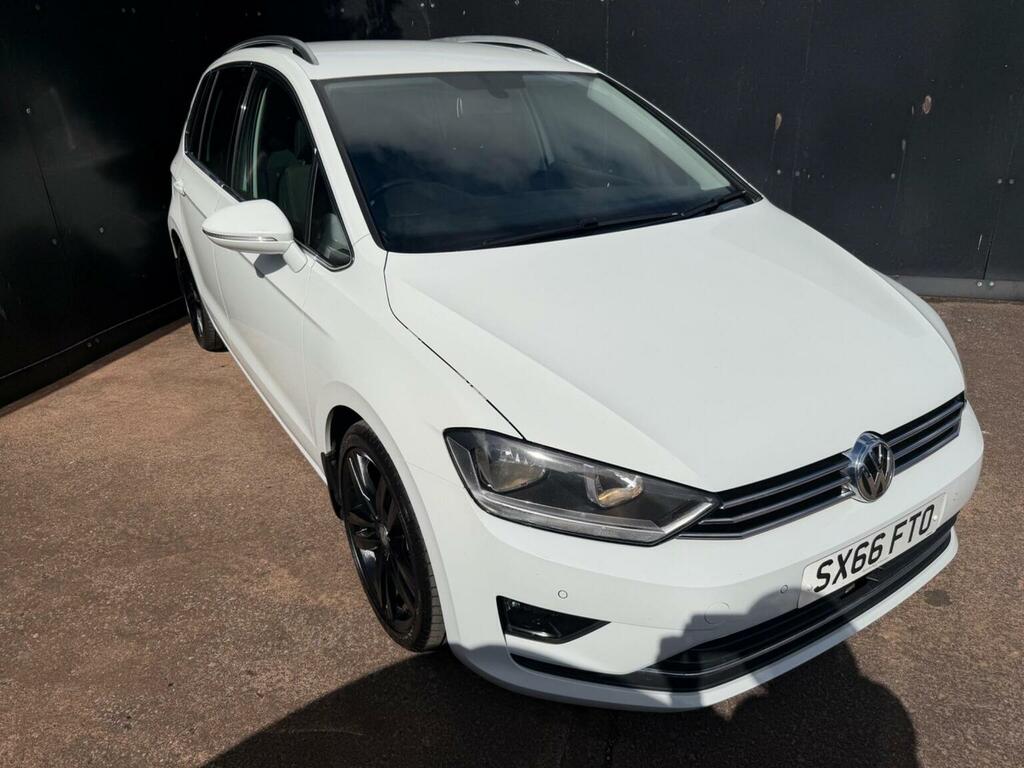 Volkswagen Golf SV 2.0 Tdi Bluemotion Tech Gt Euro 6 Ss White