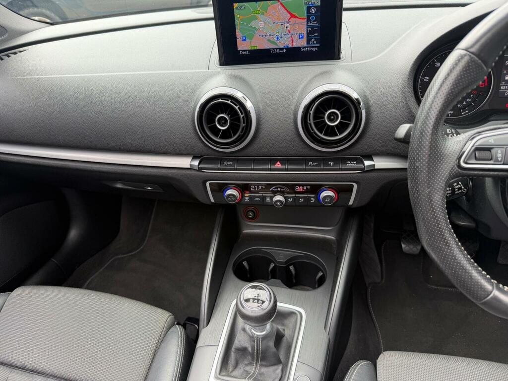 Audi A3 Cabriolet 2.0 Tdi S Line Euro 6 Ss Nav White #4
