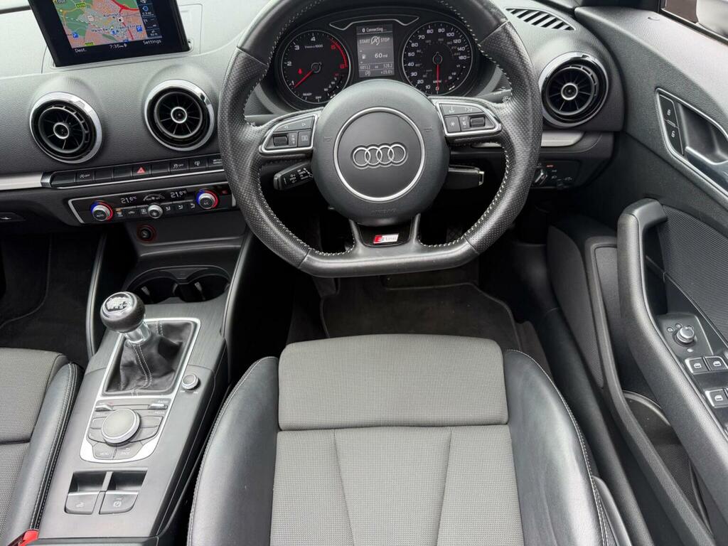 Audi A3 Cabriolet 2.0 Tdi S Line Euro 6 Ss Nav White #2