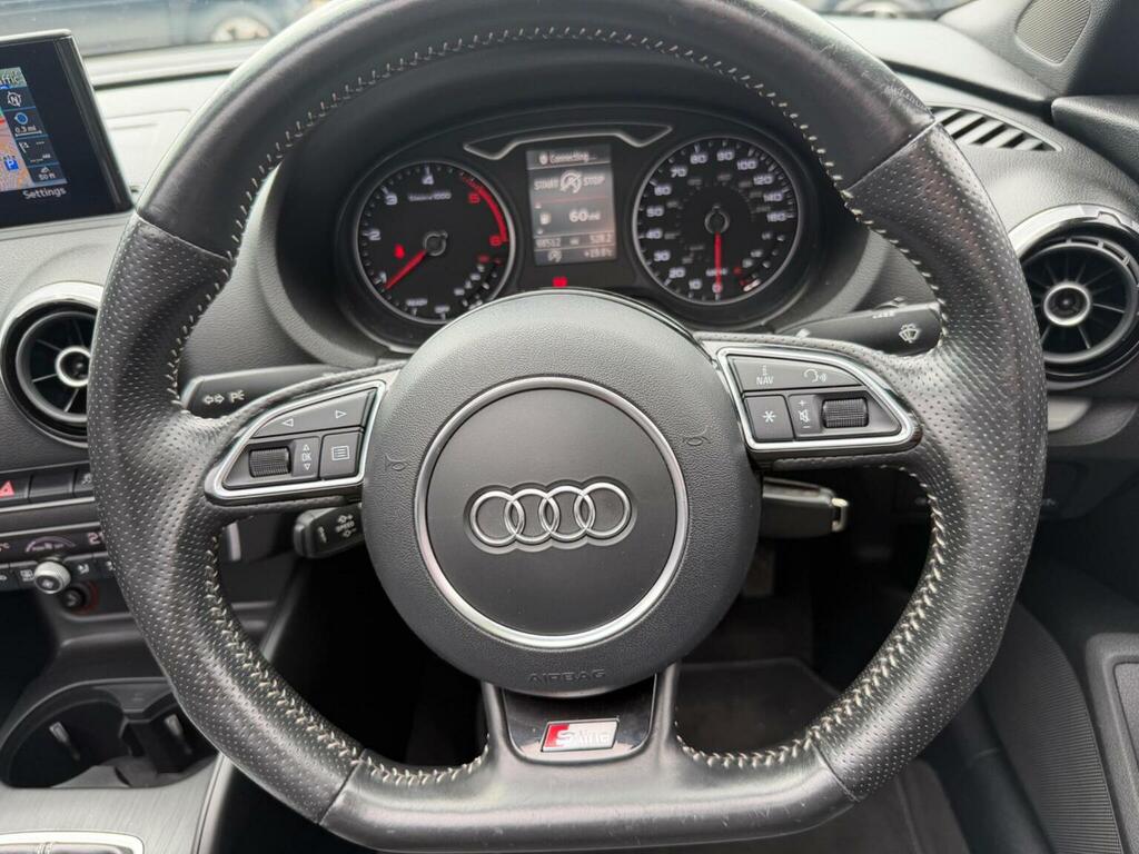 Audi A3 Cabriolet 2.0 Tdi S Line Euro 6 Ss Nav White #3