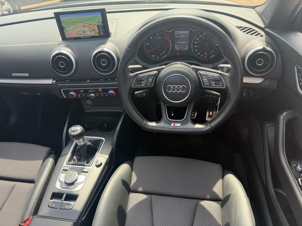 Audi A3 Cabriolet 2.0 Tdi S Line Euro 6 Ss White #2