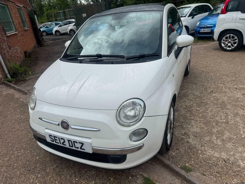 Fiat 500 1.2 Lounge Euro 5 Ss SE12DCZ White #5