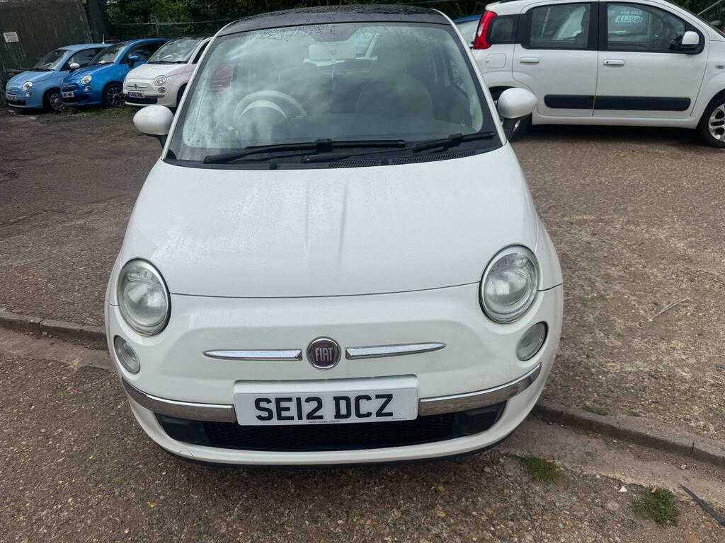 Fiat 500 1.2 Lounge Euro 5 Ss SE12DCZ White #4