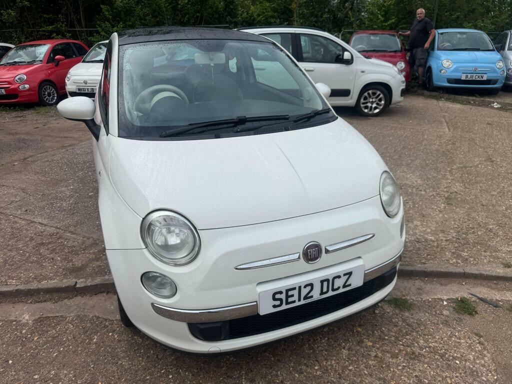 Fiat 500 1.2 Lounge Euro 5 Ss SE12DCZ White #3