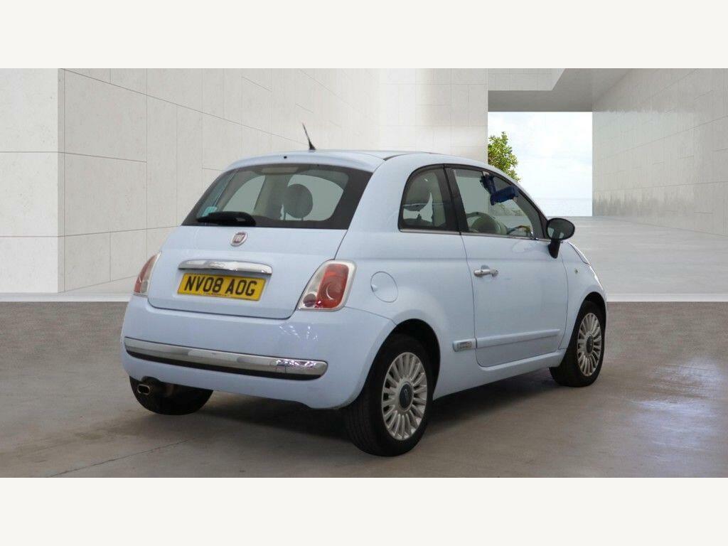 Fiat 500 1.2 Lounge Euro 4 Blue #4