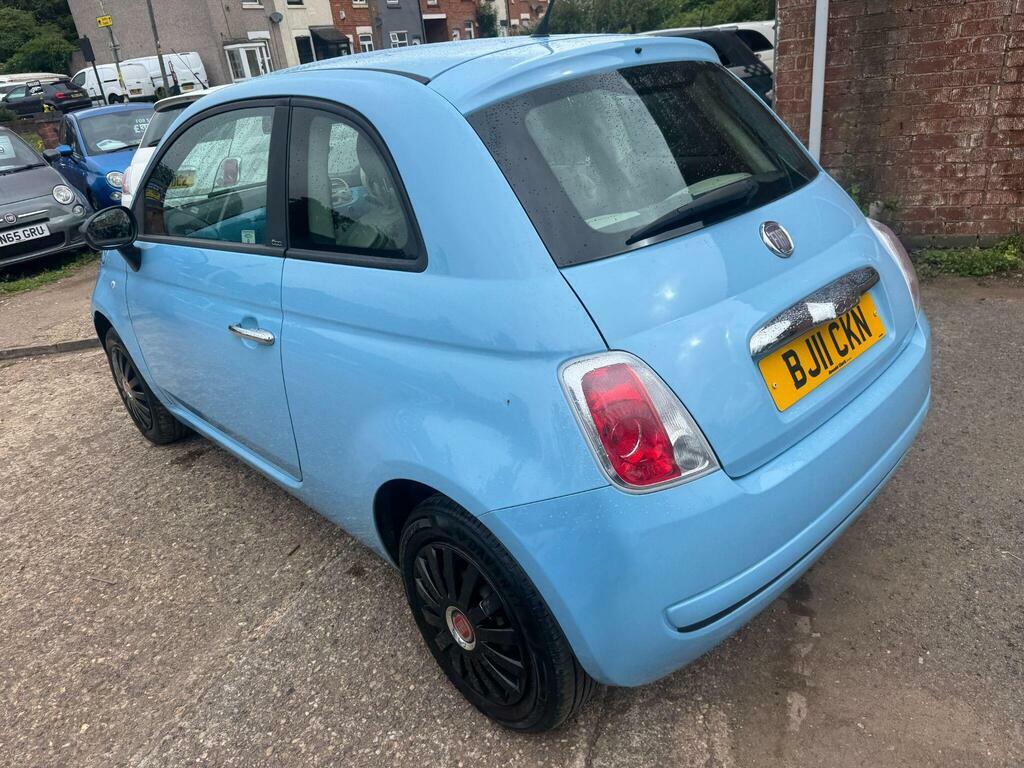 Fiat 500 Lounge White #9