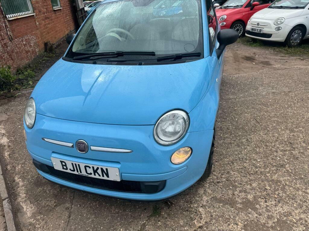 Fiat 500 Lounge White #7