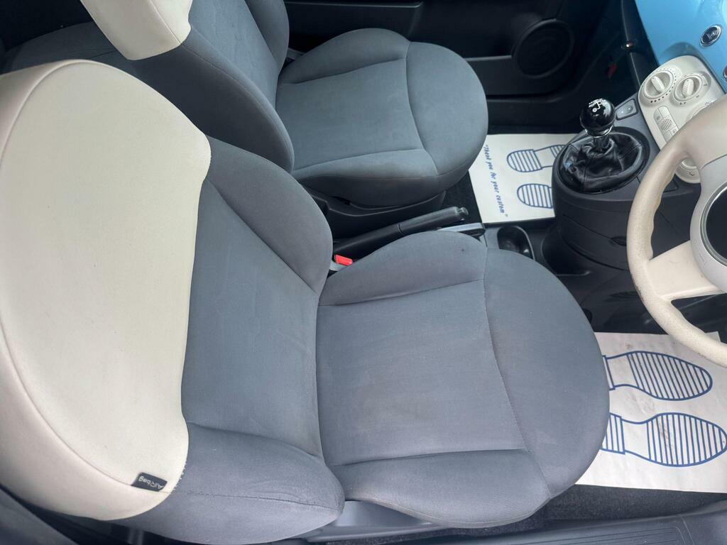 Fiat 500 Lounge White #22