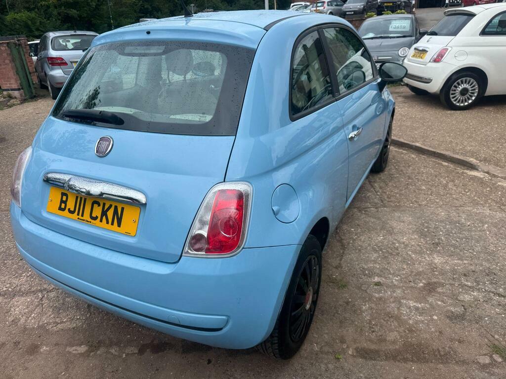 Fiat 500 Lounge White #18