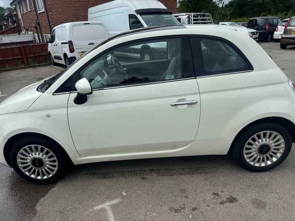 Fiat 500  White #8