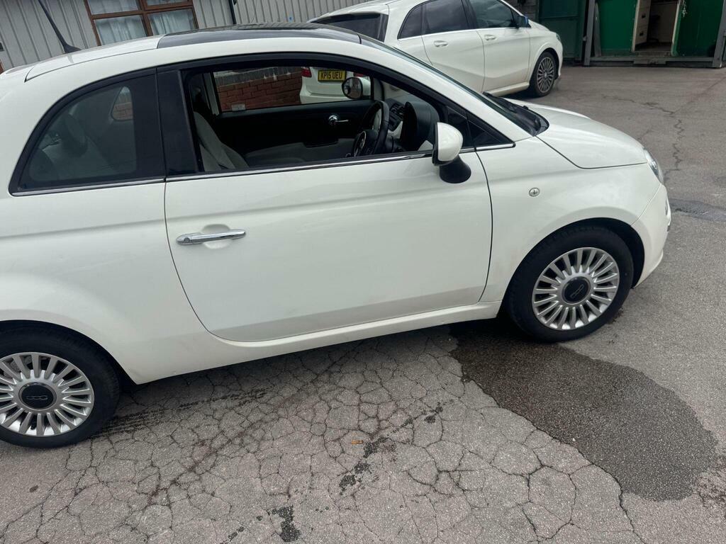 Fiat 500  White #17