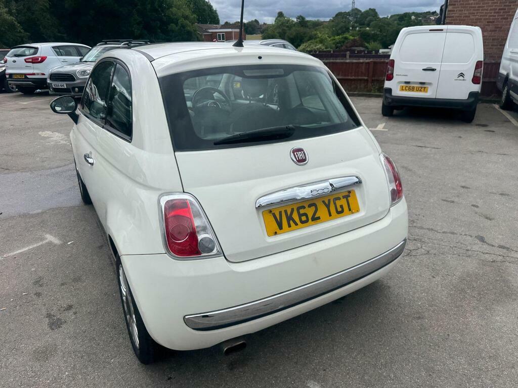 Fiat 500  White #12