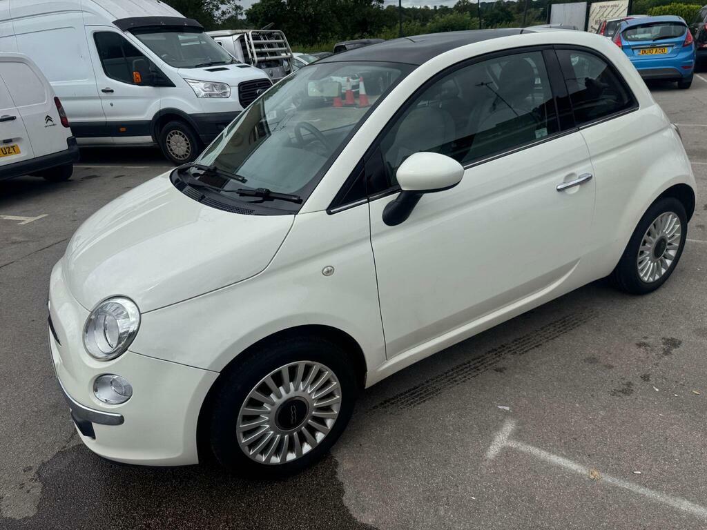 Fiat 500 1.2 Lounge Euro 4 White #6