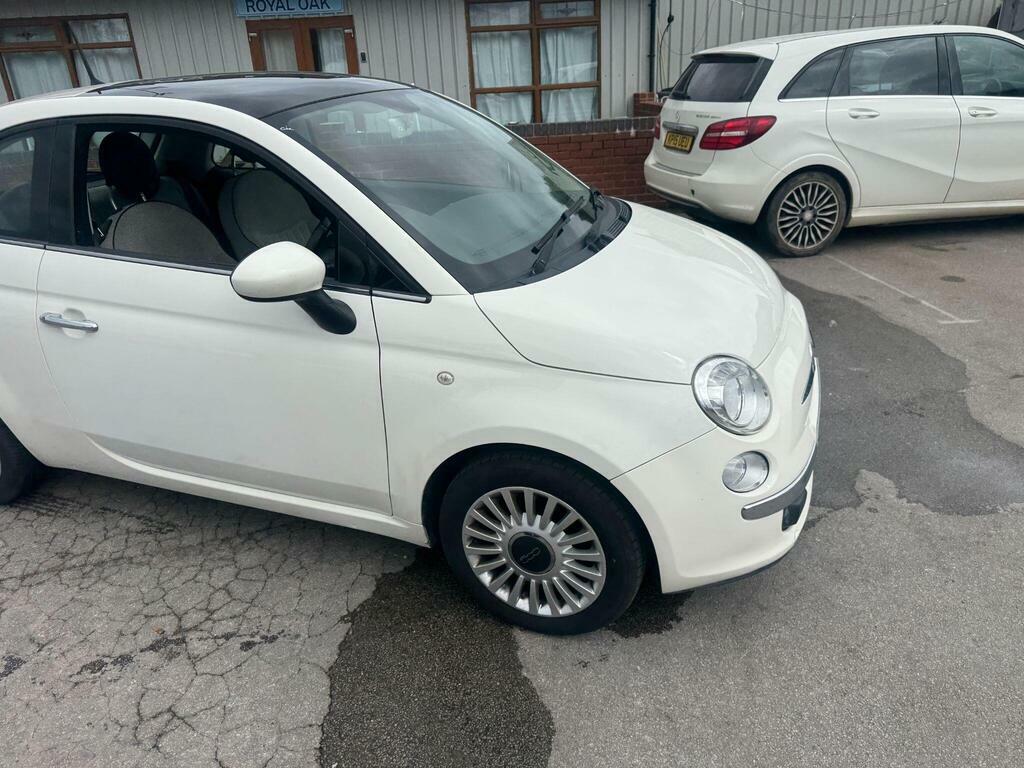 Fiat 500  White #19